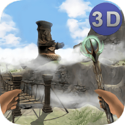 神秘岛生存3d中文修改版 Logo